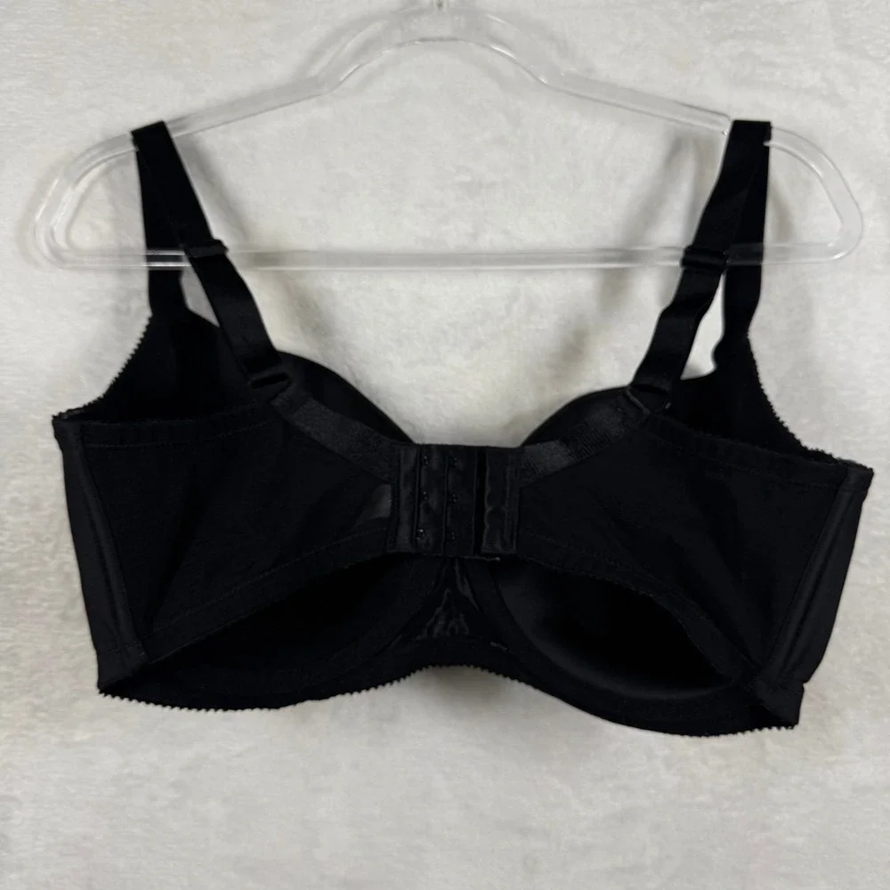 Parfait Black Lace Trim Padded Underwire T-Shirt Bra 34G 8806